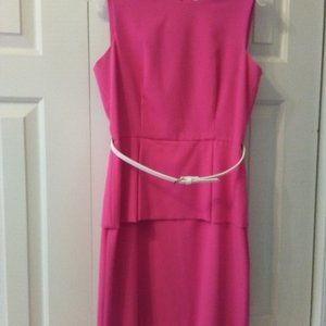 Calvin Klein pink pablum dress size 6